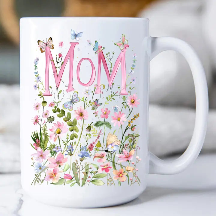 Wild Flowers Coffee Mug