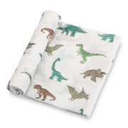 Dino Muslin Swaddle