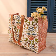 Folk Floral Tote