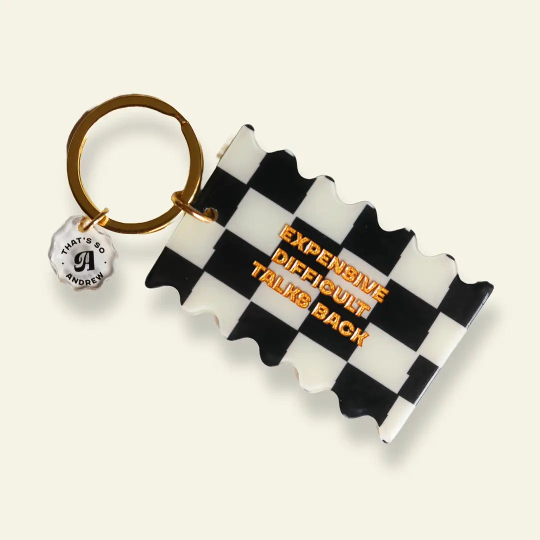 Expensive Difficult Keychain