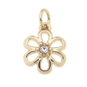 Mini Open Flower Charm