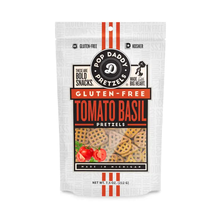 Gluten-Free Tomato Basil Seasoned Pretzels