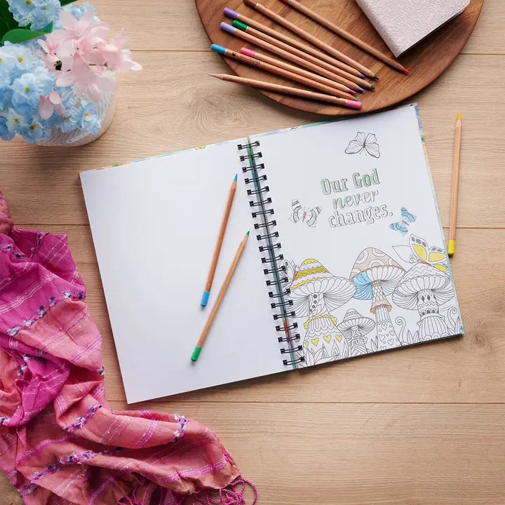 Prayers & Praises Coloring Book For Girls