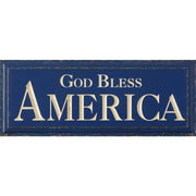 God Bless America Sign