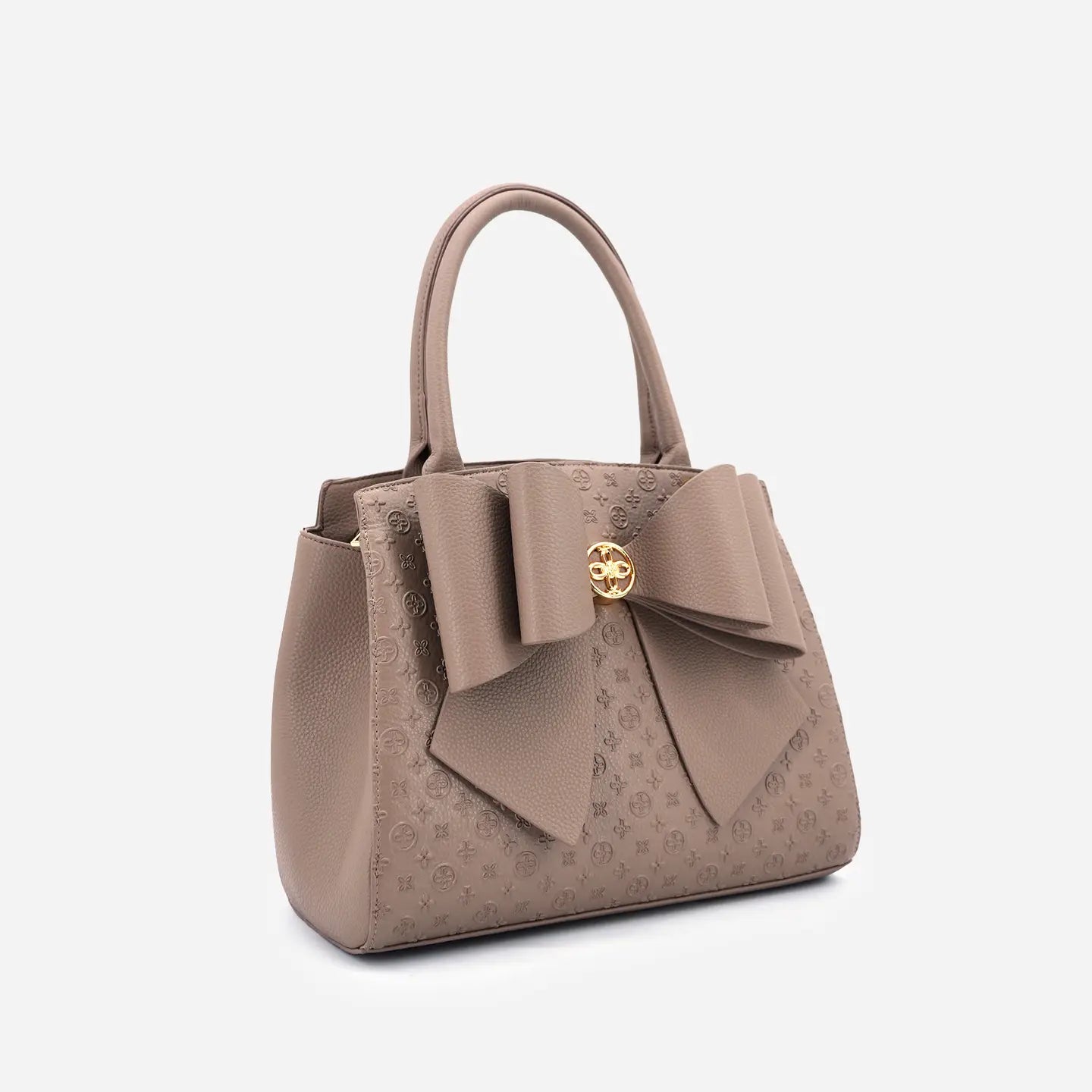 Chrissy Khaki Bow Satchel