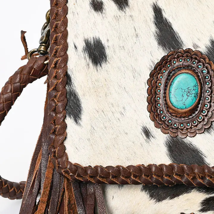Bronco Babe Fringe Messenger Bag