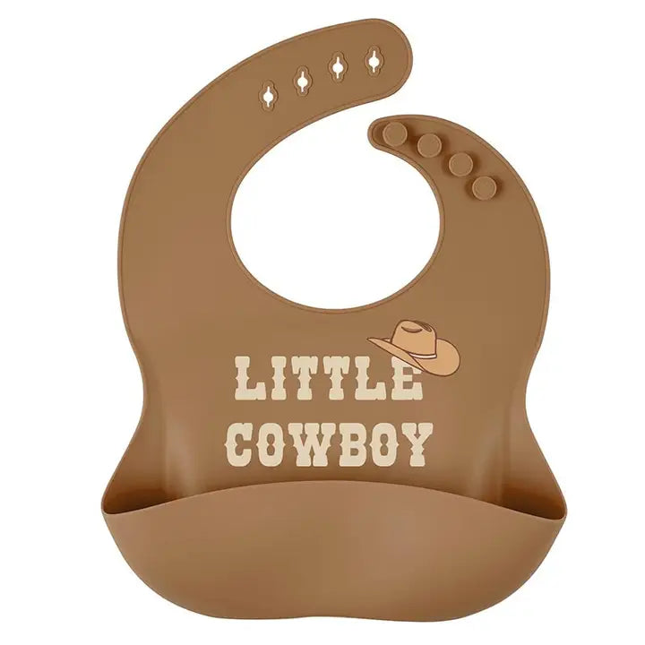 Saddle Up Silicone Bib