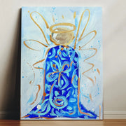 Blue Angel Canvas Art