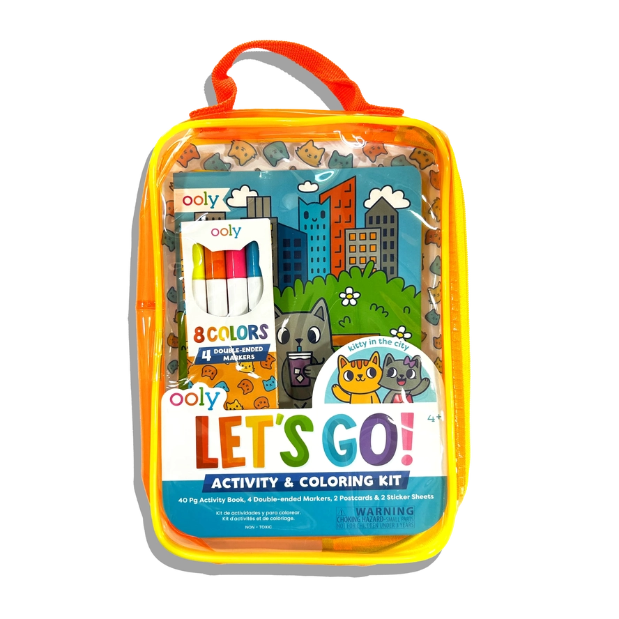 Kitty in the City - Activity & Coloring Kit