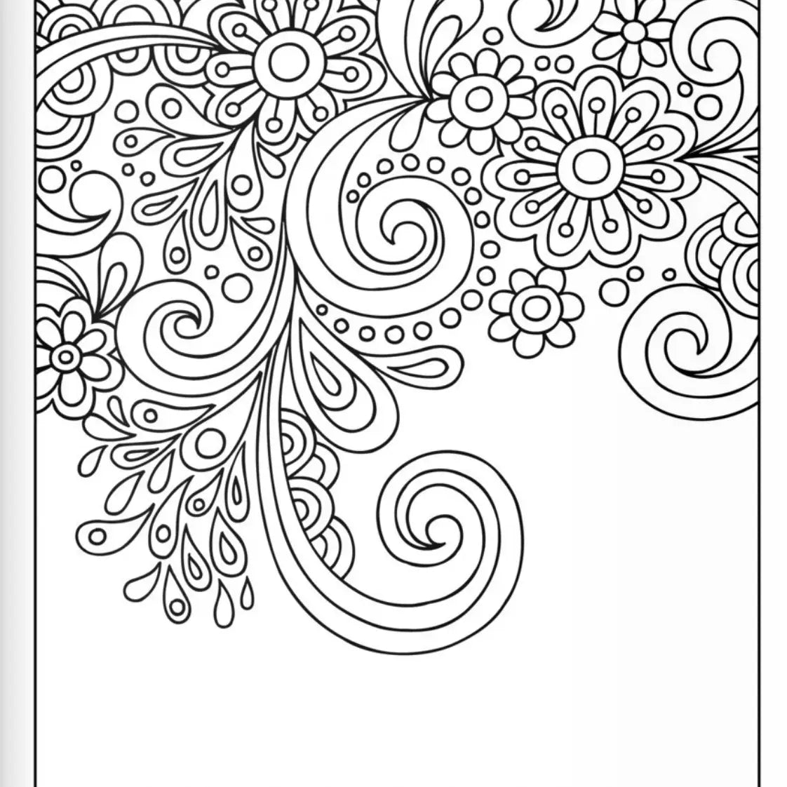 Color Swirl Coloring Book
