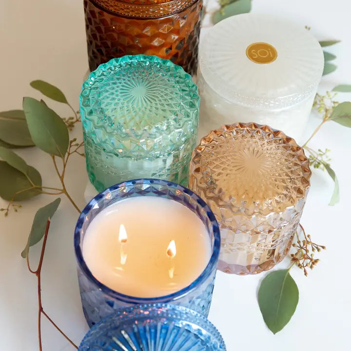 Alluring Amber 8oz Shimmer Candle