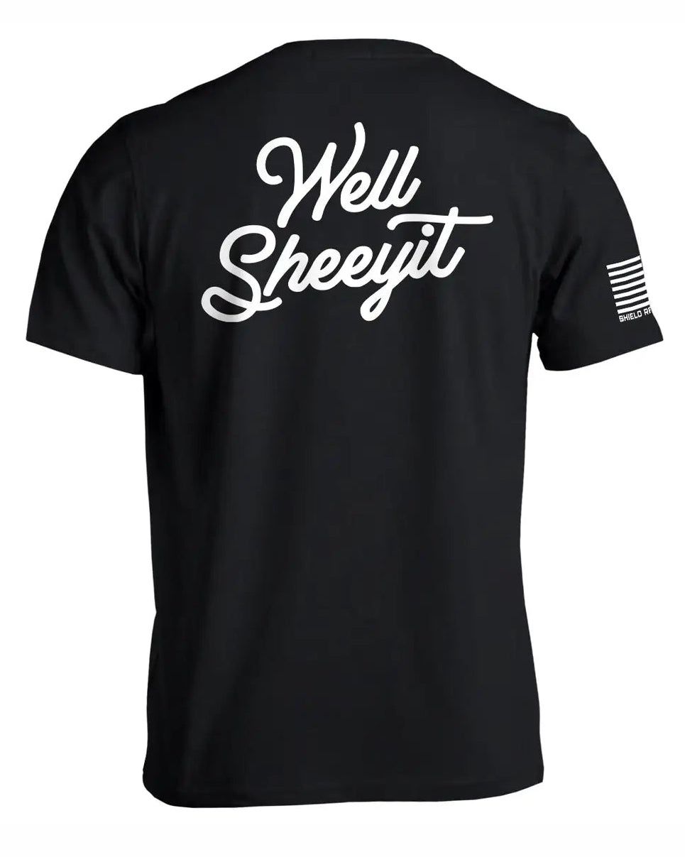 Well Sheeyit Black Tee