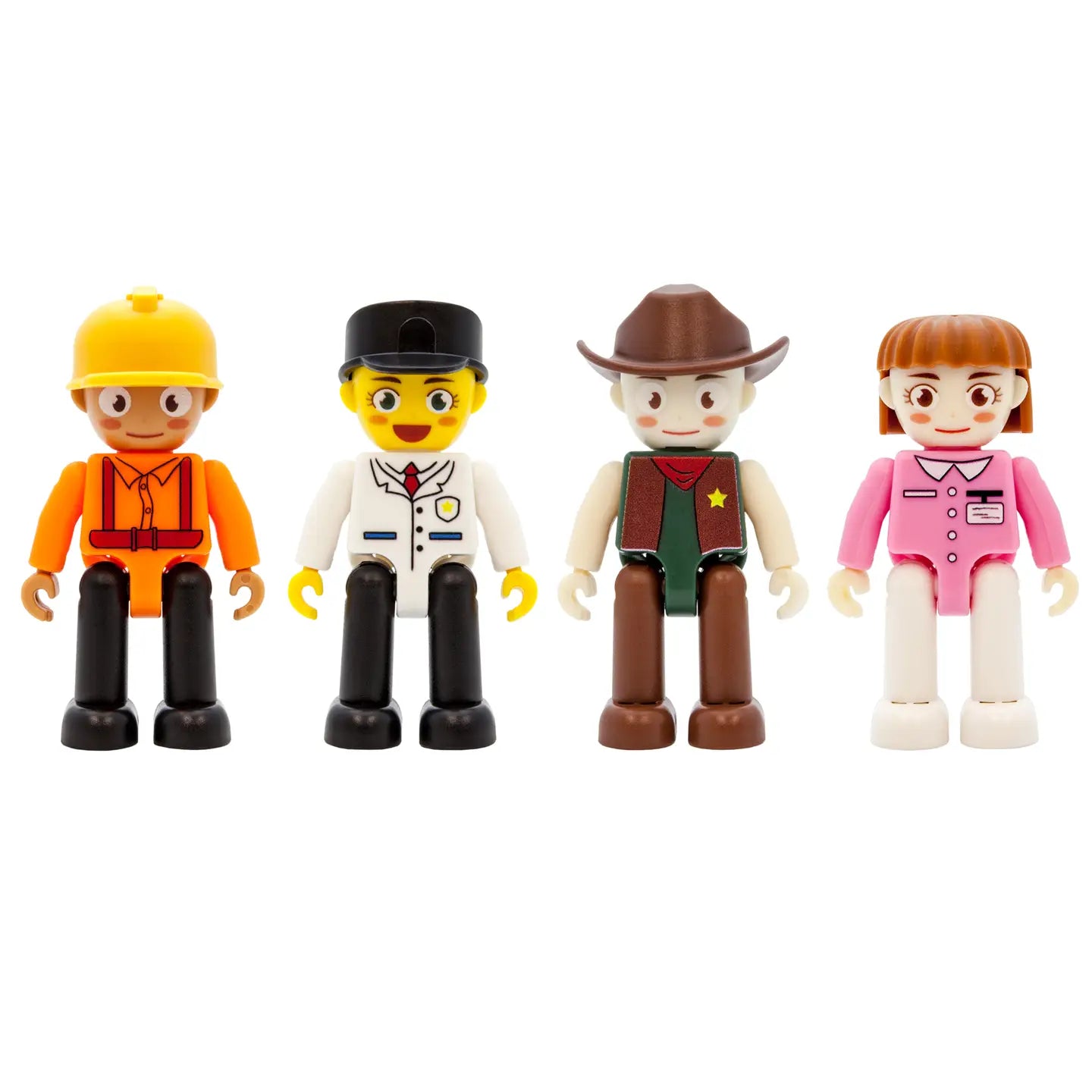 4pc Professional Magnetic Figures Set