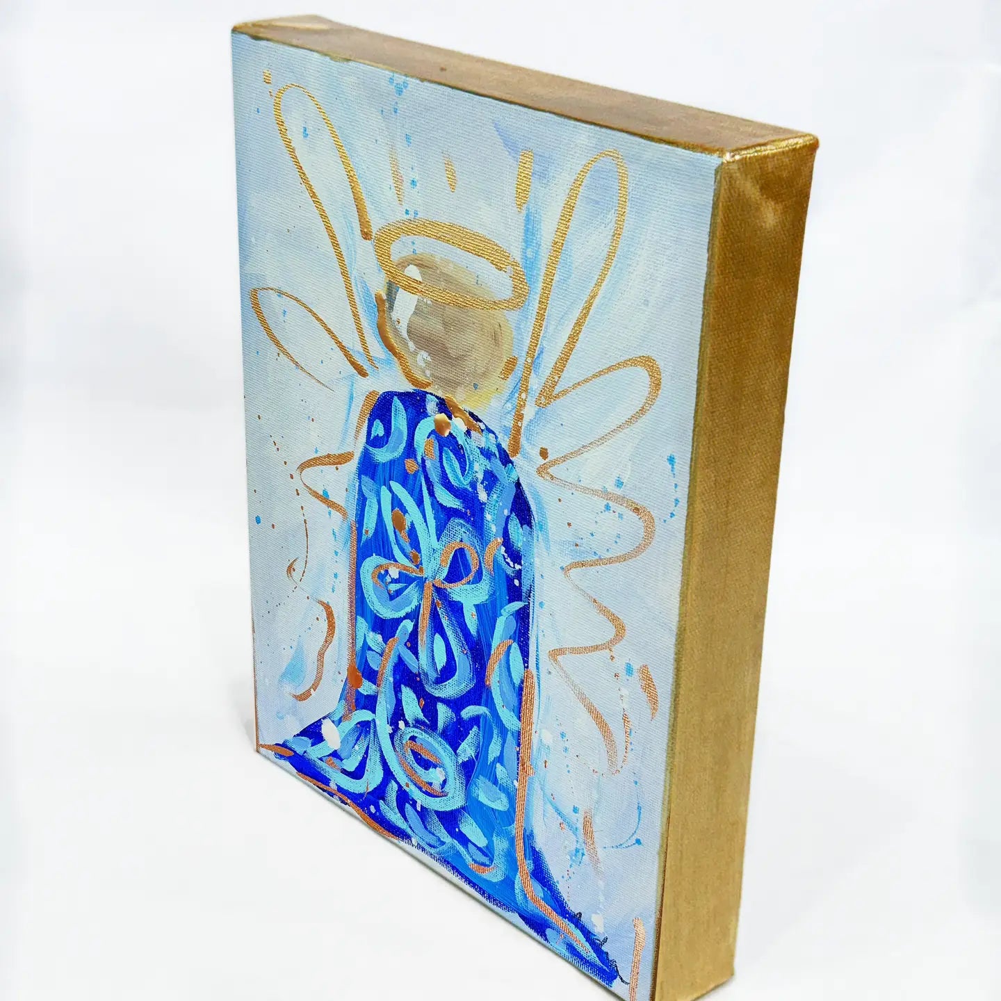 Blue Angel Canvas Art - Final Sale!