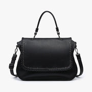 Cricket Black Studded Hobo