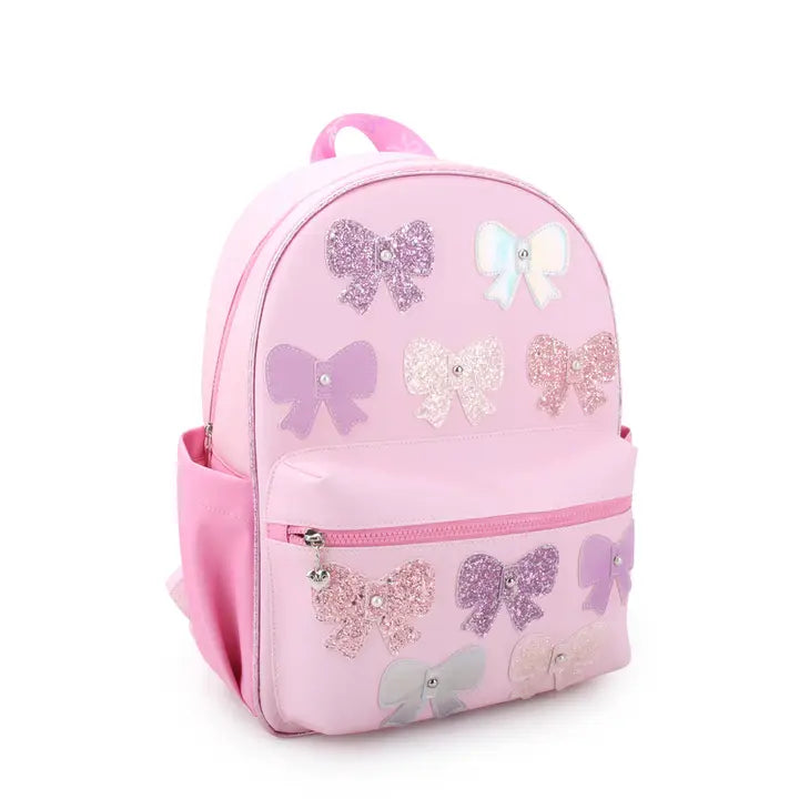 Glitter Bows Large Backpack