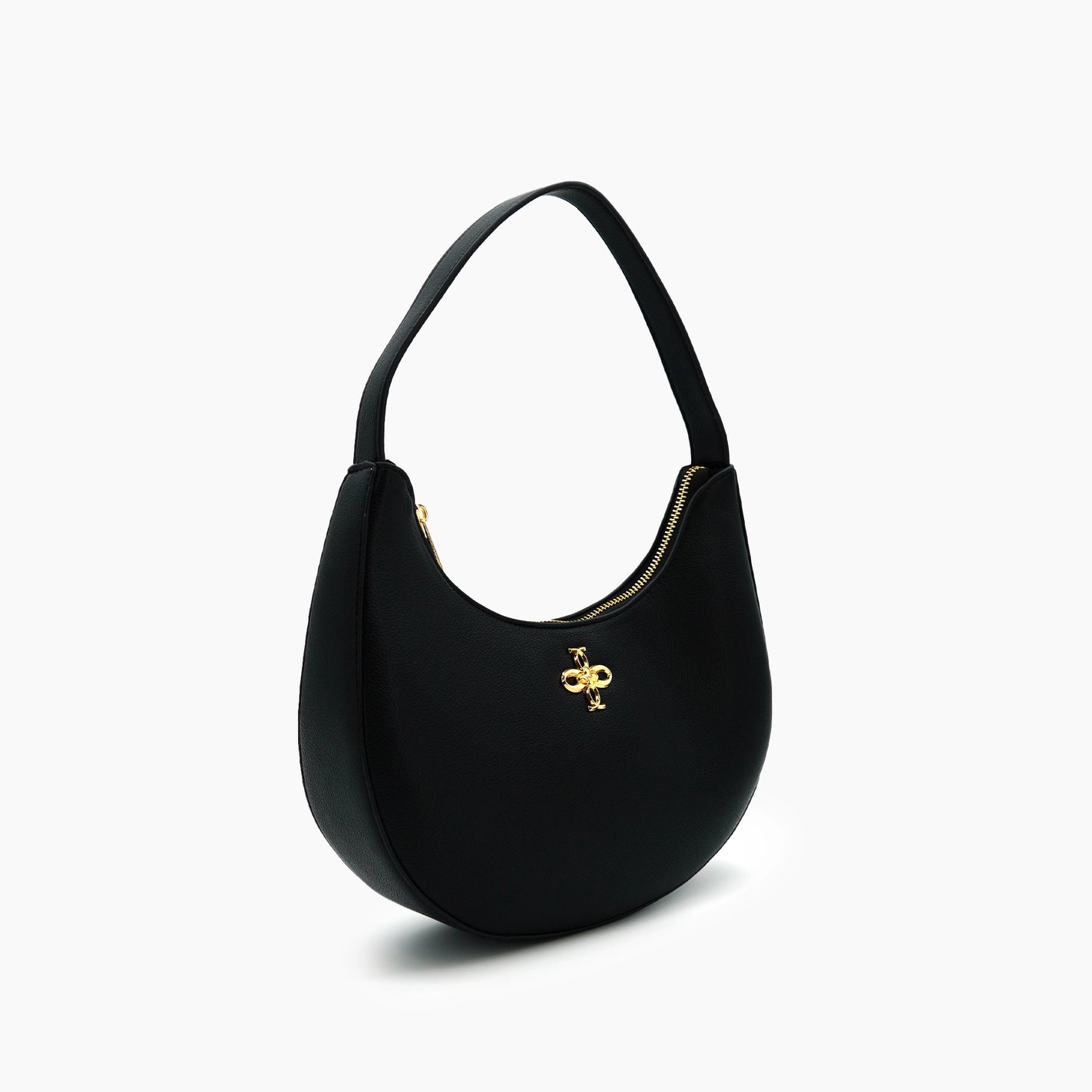 Noemi Black Shoulder Bag