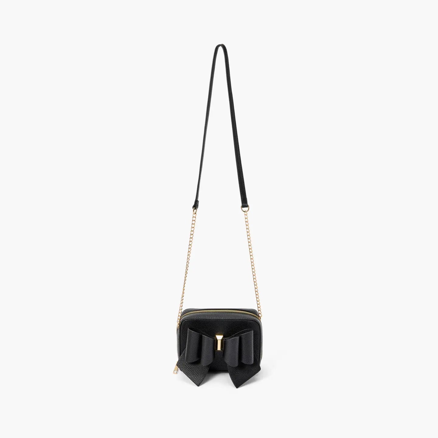 Chloe Black Mini Bow Crossbody