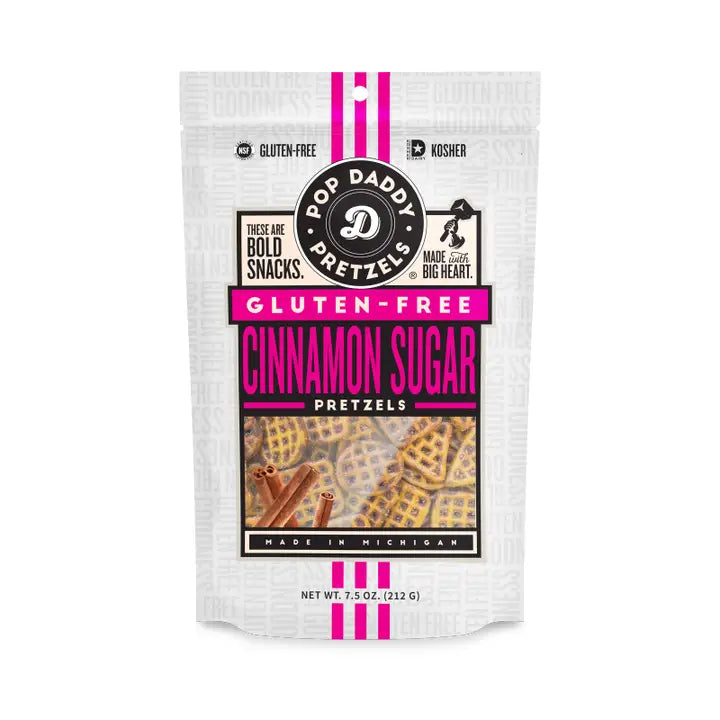 Gluten-Free Cinnamon Sugar Seasoned Pretzels