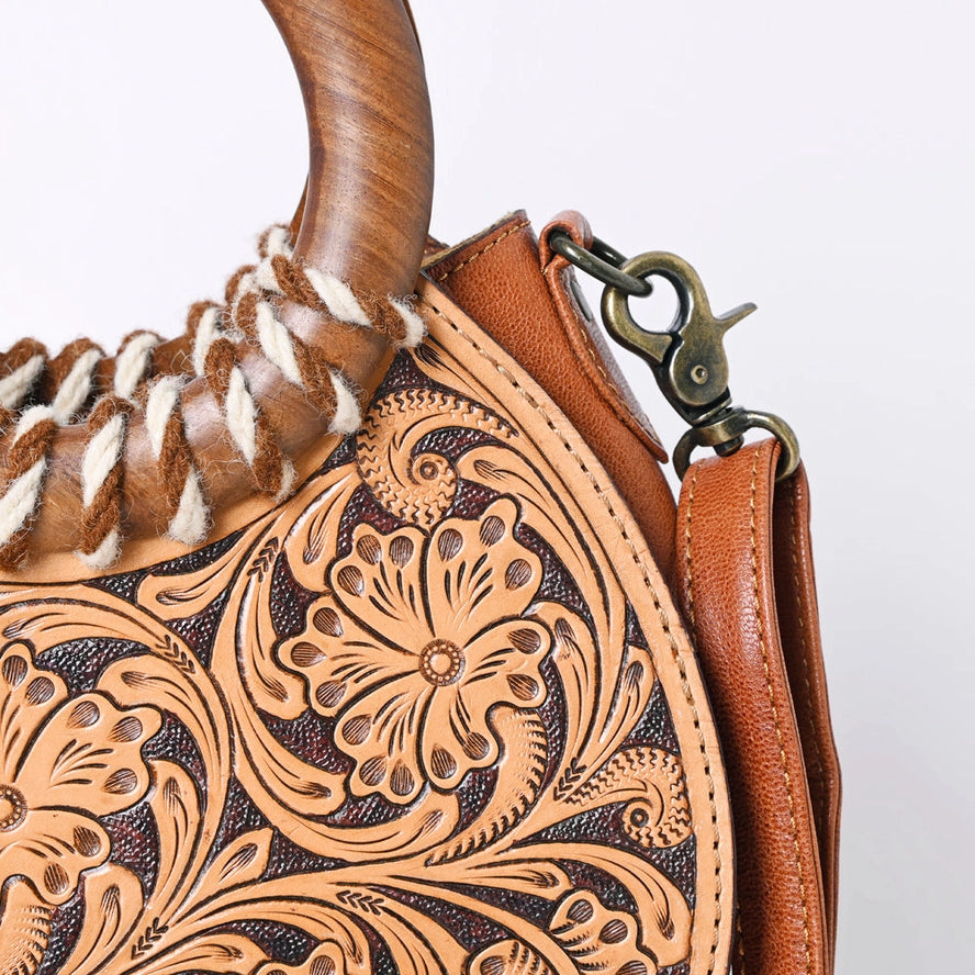 Old West Tooled Handbag
