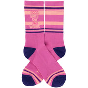 Good Girls Say Bad Words Socks