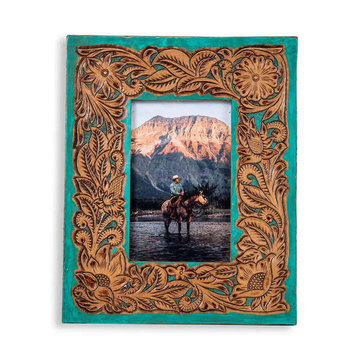 Turquoise Trail Picture Frame