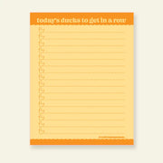Today's Ducks Notepad
