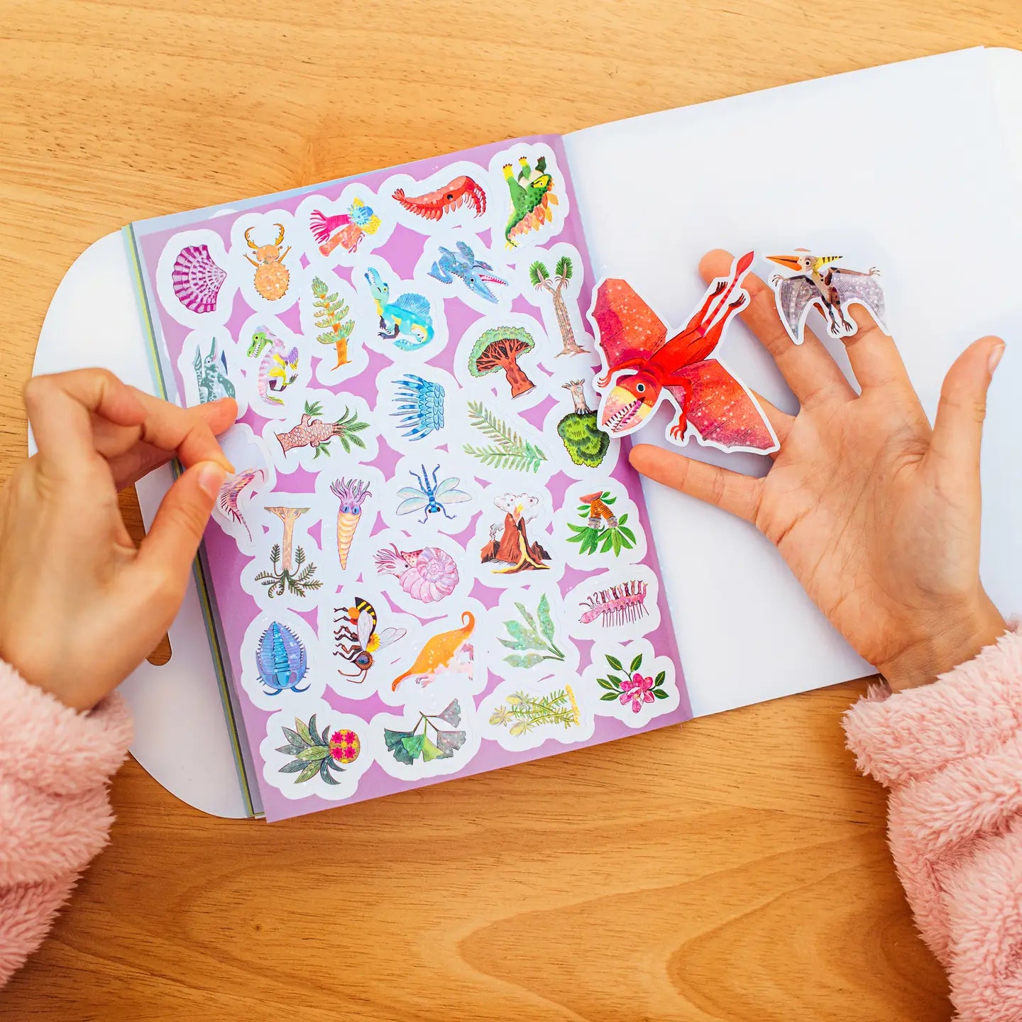 Dinosaurs Shiny Stickers