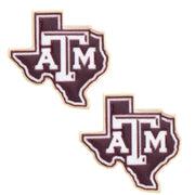 Texas A&M Enamel Icon Stud Earrings