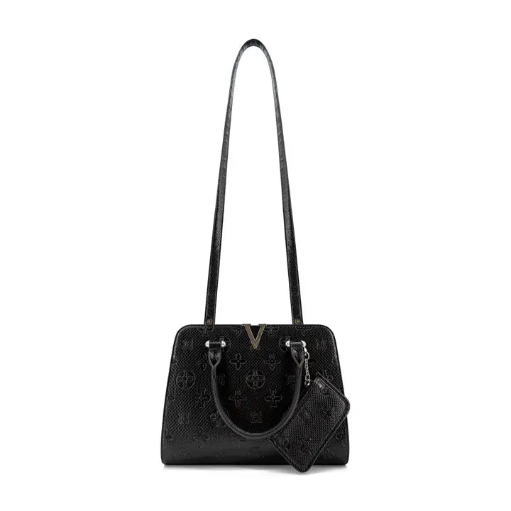 Midori Black Satchel