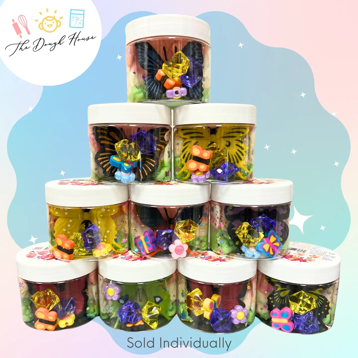 Butterfly Magical Dough Jar
