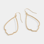 Gold Pointed Dangles