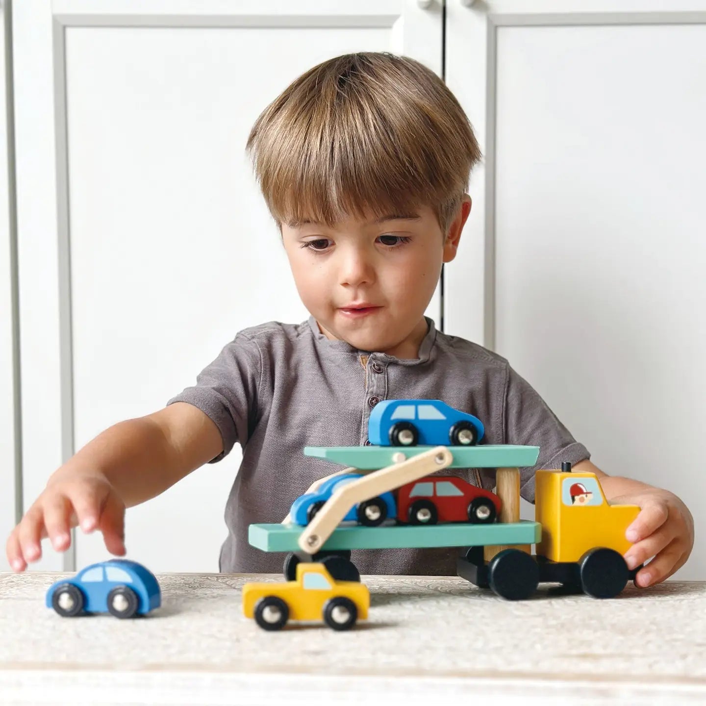 Vehicle Transporter Play Set