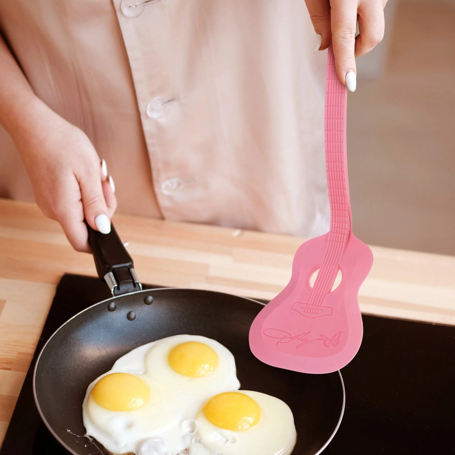 Dolly Parton Pink Guitar Spatula