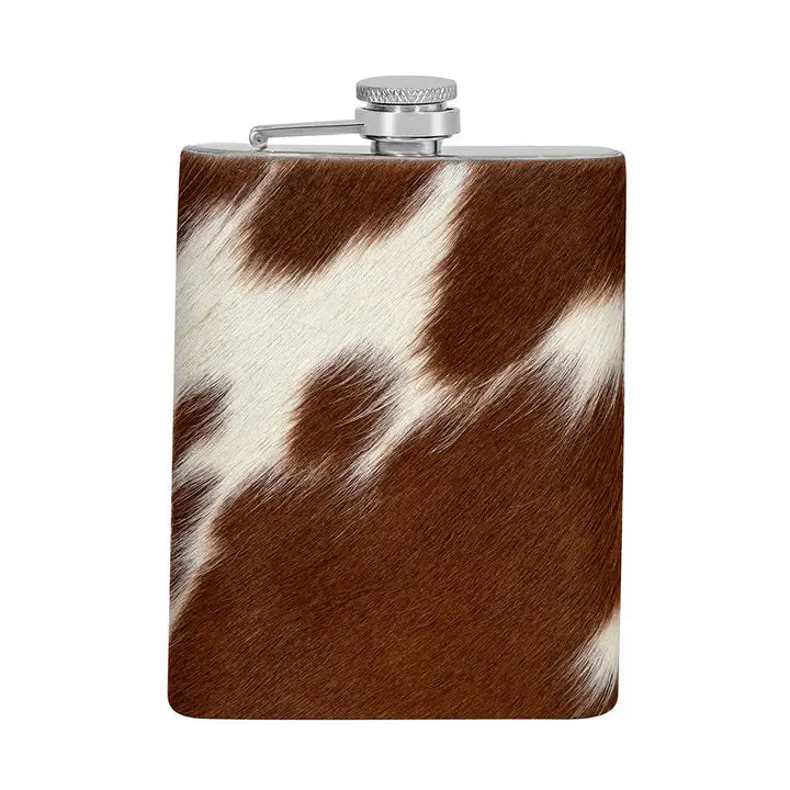 Rough Rider Brown Hip Flask