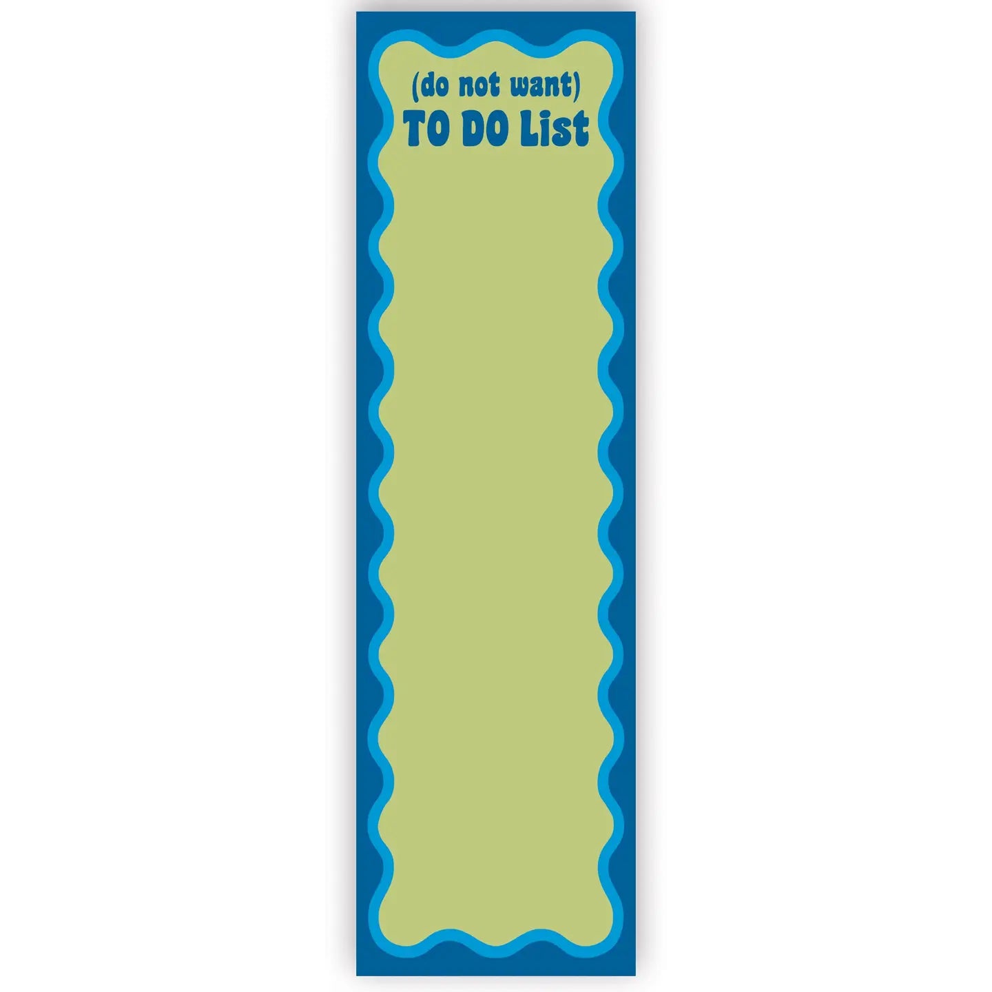 (do not want) To Do List Pad