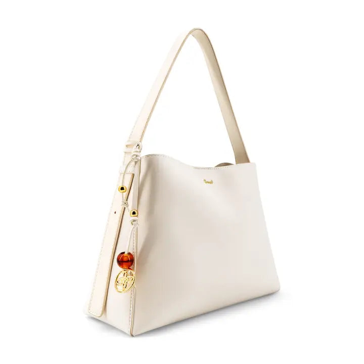 Lottie Ivory Sleek Handbag