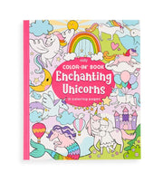 Enchanting Unicorns Color-in' Book