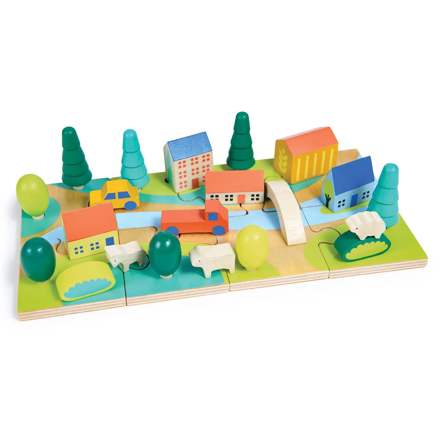Tiny Town Jigsaw Puzzle