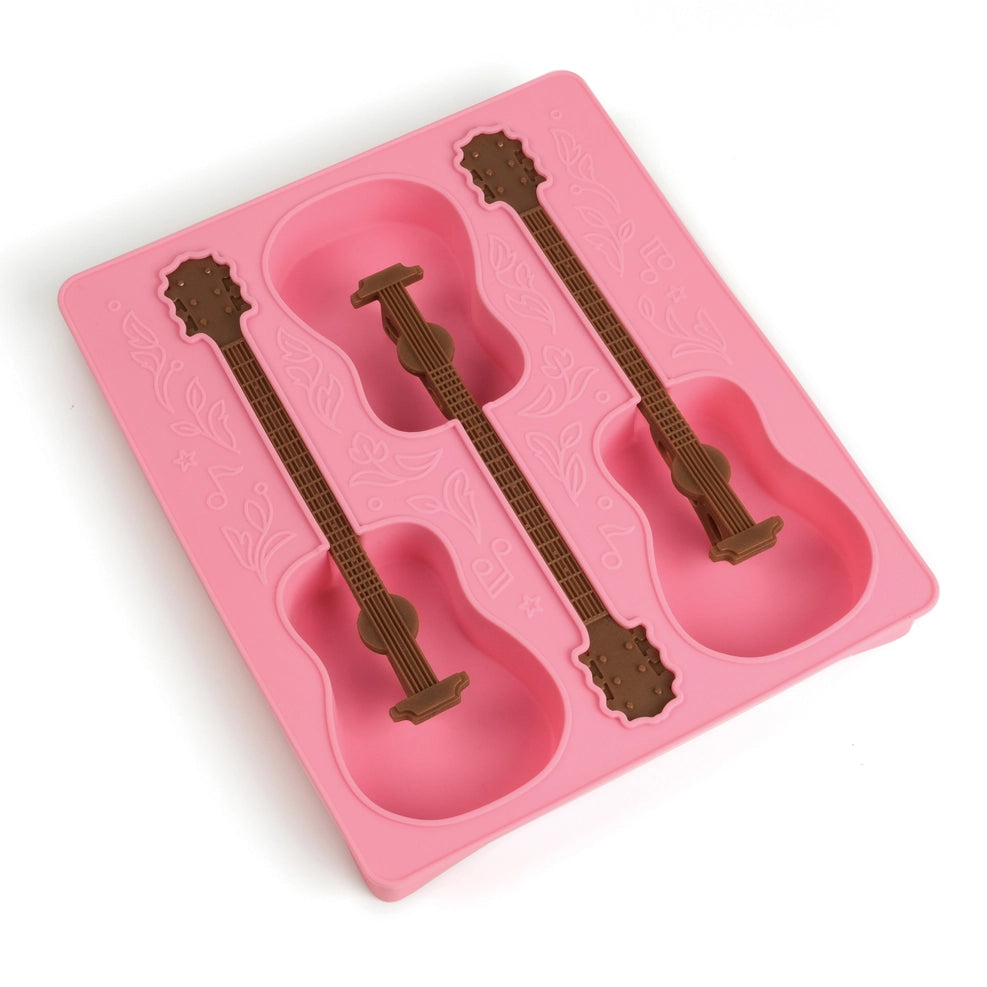 Dolly Guitar Ice Mold Tray
