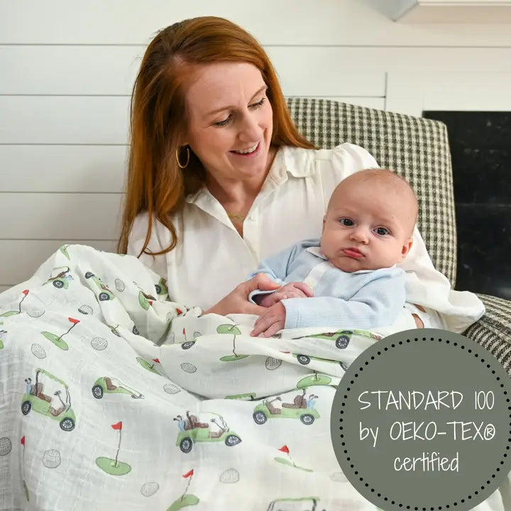 Golf Muslin Swaddle