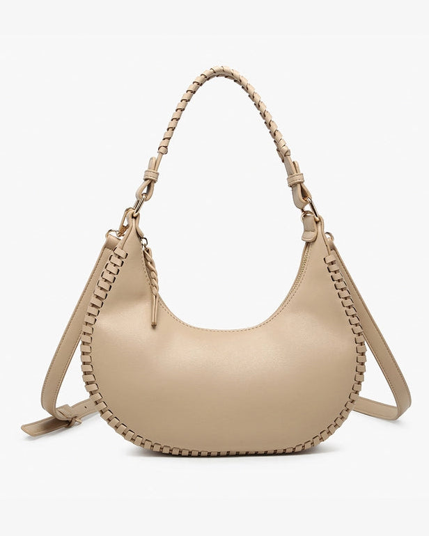 Aria Taupe Shoulder Bag