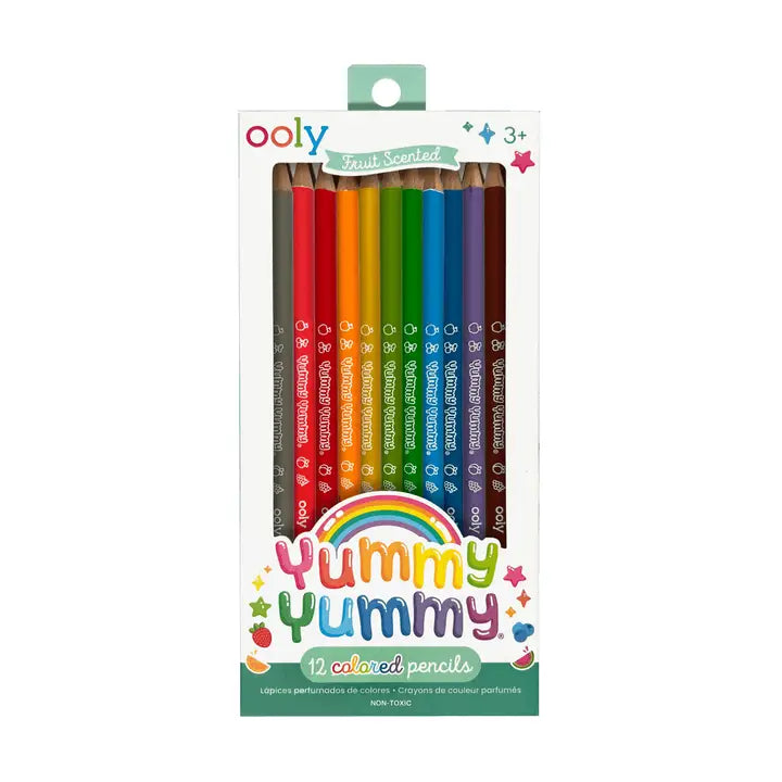 Yummy Yummy Fruit Scented Colored Pencils