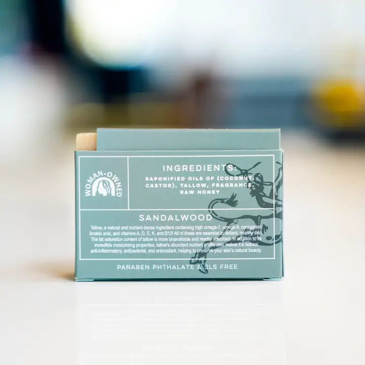 Tallow Sandalwood Bar Soap