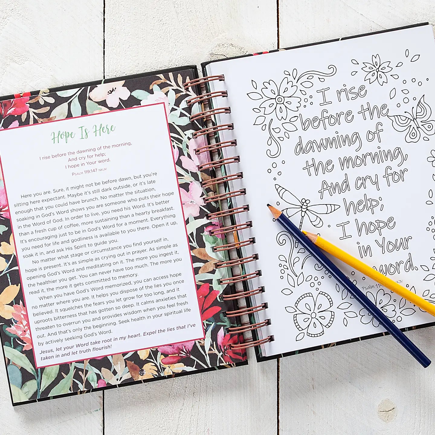 Think Of These Things Devotional Coloring Book
