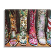 These Boots Canvas Art