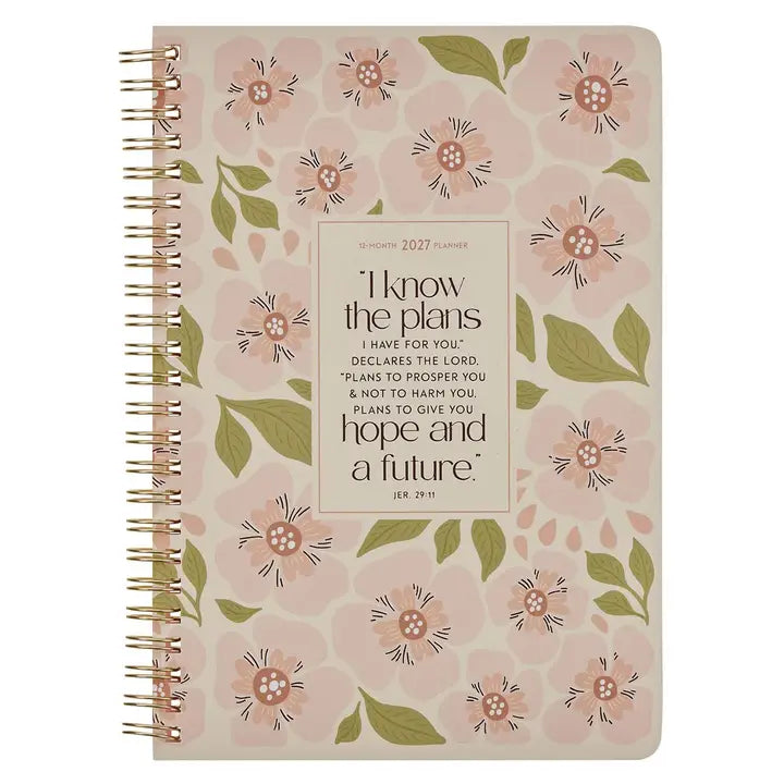 I Know The Plans 2027 Weekly Planner