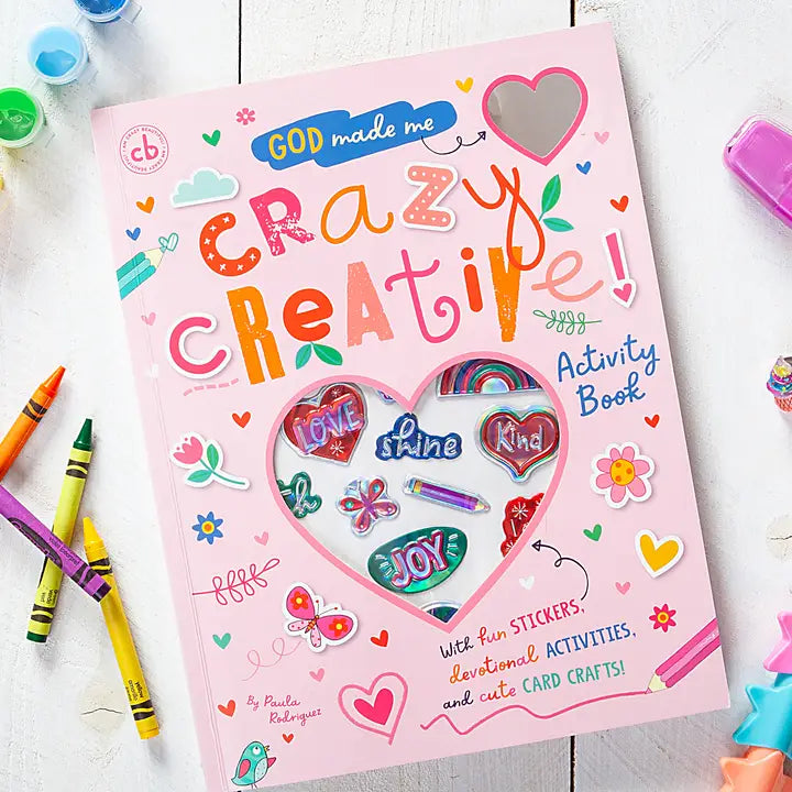 God Made Me Crazy Creative Activity Book