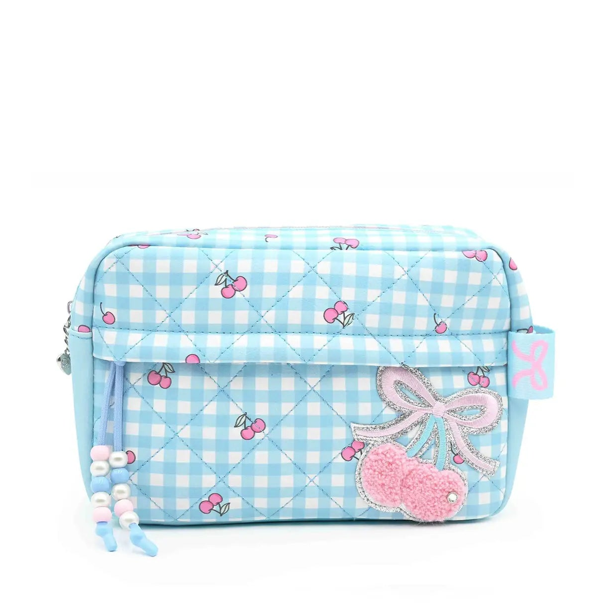 Gingham & Cherries Pouch