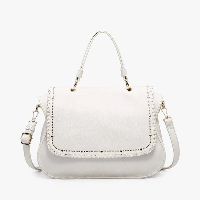 Cricket Bone Studded Hobo